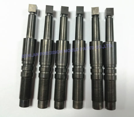 قطعات قالب سر مربعی نیترید شده | قطعات پلاستیکی رزوه دار دقیق