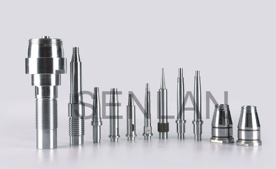 H13 (1.2344) هسته های رشته ای برای قالب های پوشه های آرایشی. 48-52 قطعات دقیق HRC