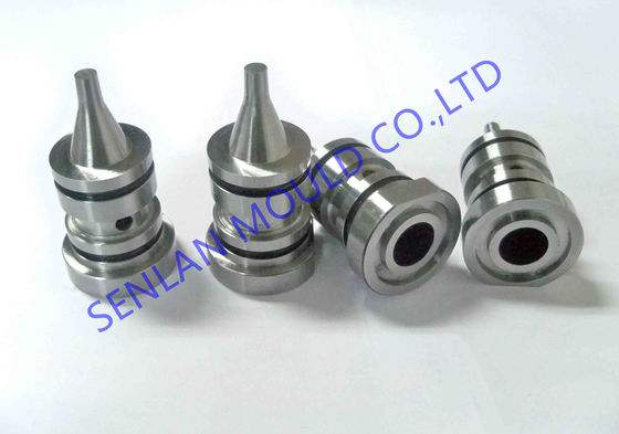 قطعات قالب فولاد سخت شده ± ± 0.005mm دقت CNC برای بسته بندی آرایشی