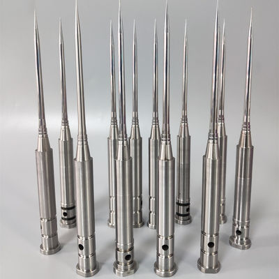 H13 فلش های پرتاب کننده مقاوم در برابر گرما 0.005mm Tolerance Straight Core Pins