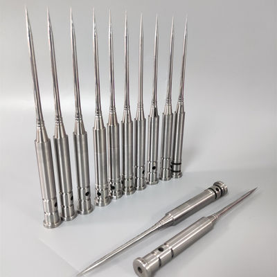 HSS Precision Core Pins 0.005mm عمودي براي قالب هاي پزشکي