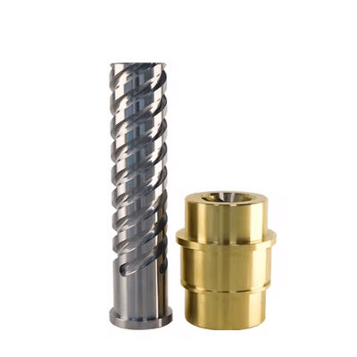 ماشین آلات CNC با دقت بالا، هسته های بدون پیچ و مغز های سرب با سختی HRC58-64 و استاندارد DME / HASCO / MISUMI